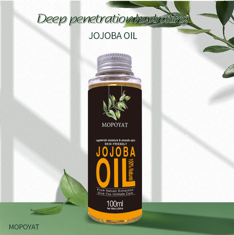 100% Pure Natural Jojoba Oil – Skin & Hair Moisturizing Oil (100ml)